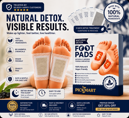 Overnight Foot Renewal Patches | Buy 1 Get 1 FREE 🌿✨